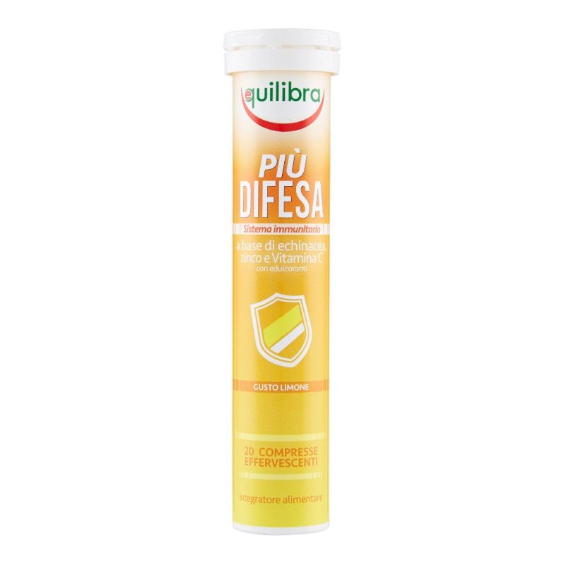 PiuDifesa Equilibra 20 compresse effervescenti - integratore per le naturali difese immunitarie PiuDifesa Equilibra 20 compresse effervescenti - integratore per le naturali difese immunitarie