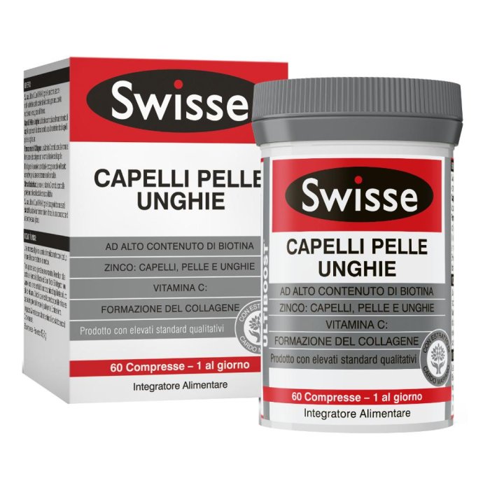 Swisse Bellezza Capelli Pelle Unghie Integratore Alimentare 60 compresse Swisse Bellezza Capelli Pelle Unghie Integratore Alimentare 60 compresse