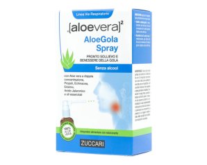 Aloevera2 oleogola spray 30 ml lenitivo per gola infiammata e irritata - Zuccari Srl