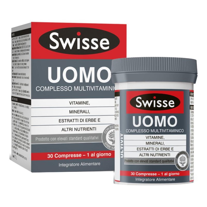 Health And Happines (h&h) It. Swisse Multivitaminico Uomo 30 Compresse Health And Happines (h&h) It. Swisse Multivitaminico Uomo 30 Compresse