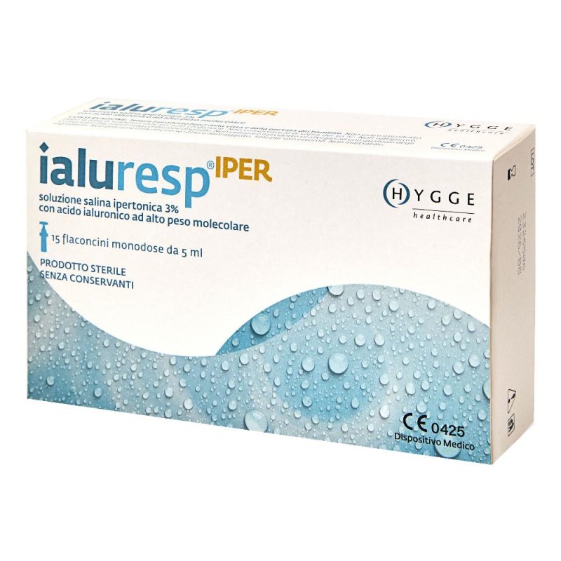 Hygge Healthcare Ialuresp Iper 15 Flaconcini Hygge Healthcare Ialuresp Iper 15 Flaconcini