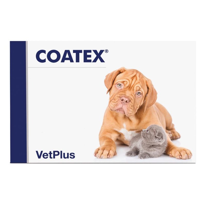 Coatex Capsule 60 per Cani e Gatti Integratore Omega 3 e Omega 6 per Cute e Pelo