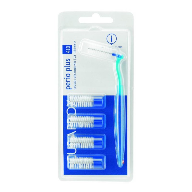 Curaprox CPS 410 Perio Plus 5 Scovolini + 1 Supporto