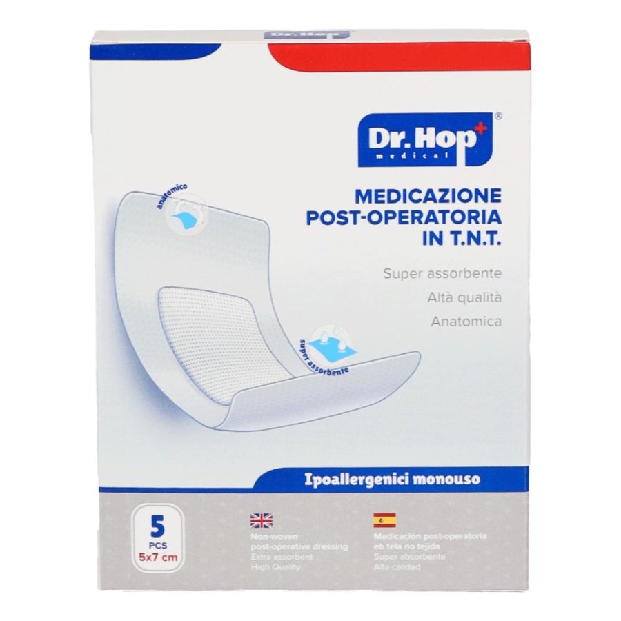 MEDICAZIONE TNT 5x 7cm DRHOP MEDICAZIONE TNT 5x 7cm DRHOP