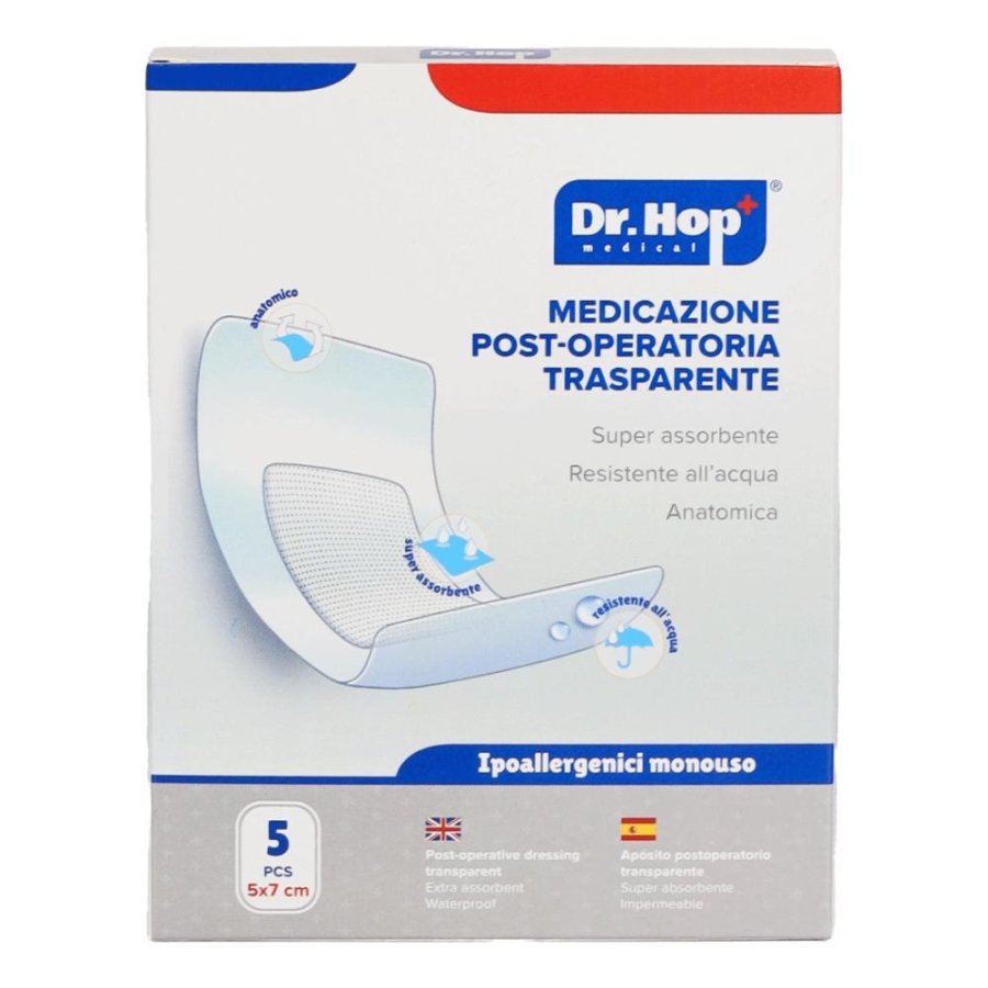 MEDICAZIONE WP 5x 7cm 5pzDRHOP MEDICAZIONE WP 5x 7cm 5pzDRHOP