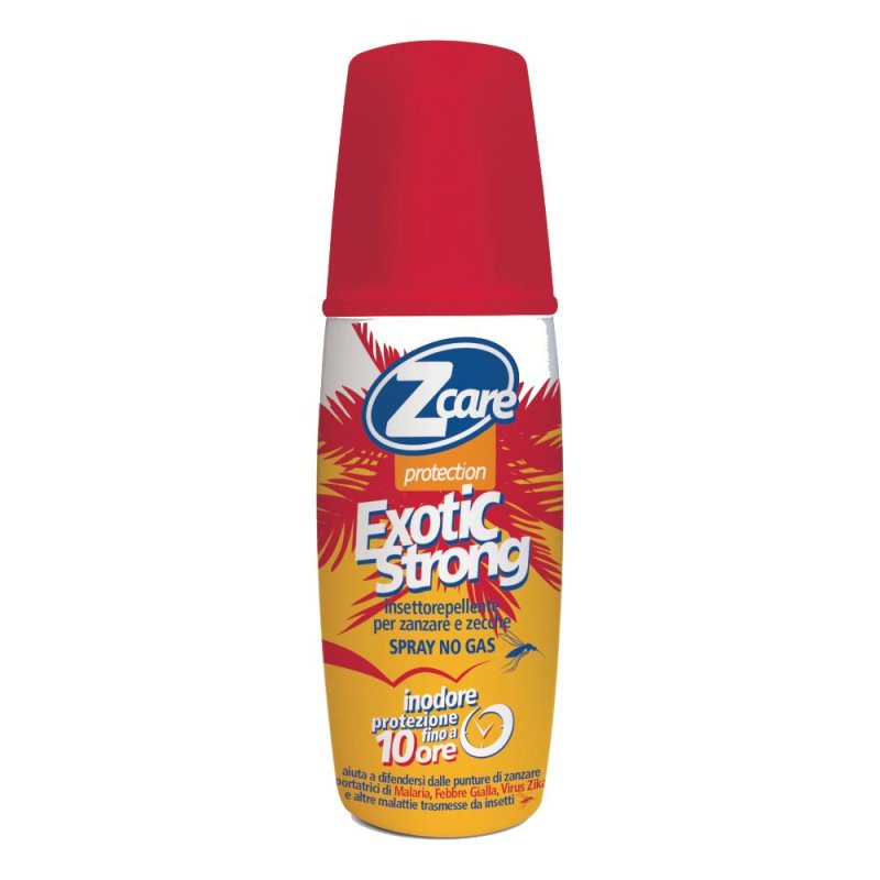 IBSA Zcare - Protection Exotic Strong Insetto-repellente Zanzare e Zecche 100 ml