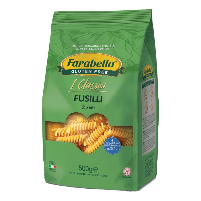 Farabella fusilli senza glutine 500 grammi Farabella fusilli senza glutine 500 grammi
