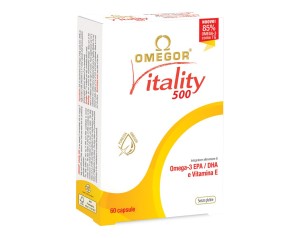 U.g.a. Nutraceuticals Omegor Vitality 500 60 Capsule