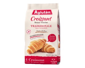 Agluten Prodotti Speciali senza Glutine Dolci e Merende Croissant Cornetti Classici 200 g