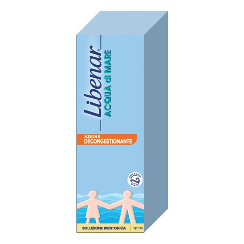 Libenar Acqua di Mare Decongestionante Iper Spray 100ml Libenar Acqua di Mare Decongestionante Iper Spray 100ml