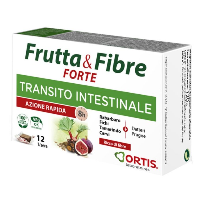 FRUTTA & FIBRE FORTE 12CUBETTI FRUTTA & FIBRE FORTE 12CUBETTI