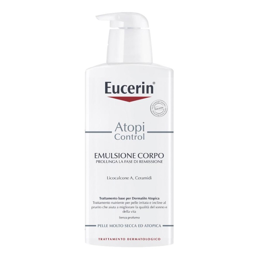 Eucerin AtopiControl Emulsione Corpo Pelle Atopica Formato Viaggio 100 ml