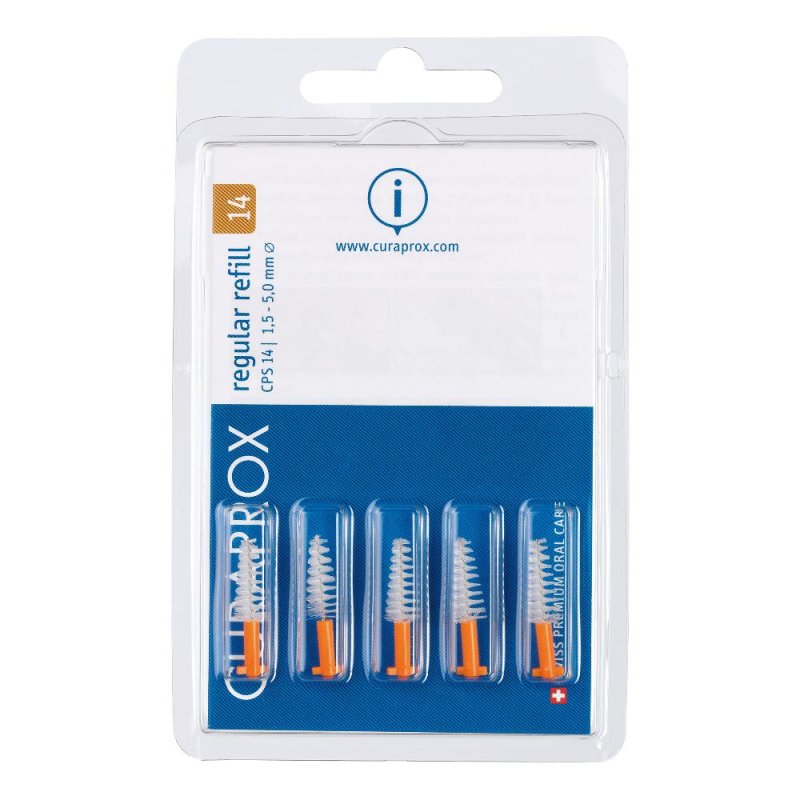 Curaden Ag Curaprox Cps 14 Regular Arancione Scovolino Conico Curaden Ag Curaprox Cps 14 Regular Arancione Scovolino Conico