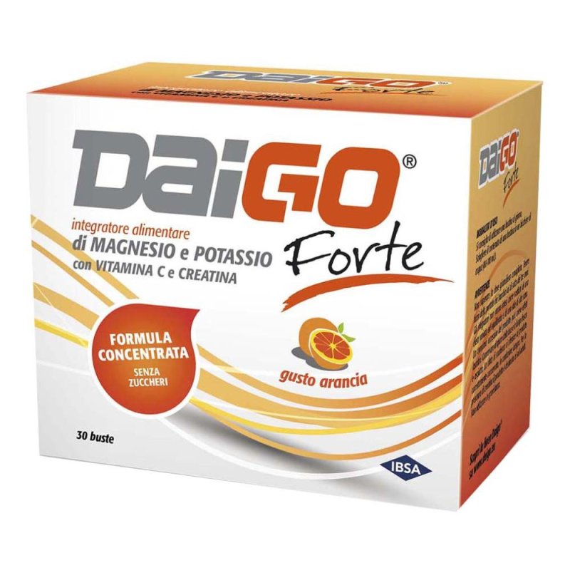 Daigo Forte Integratore Alimentare Gusto Arancia 30 Bustine Da 225 g Daigo Forte Integratore Alimentare Gusto Arancia 30 Bustine Da 225 g