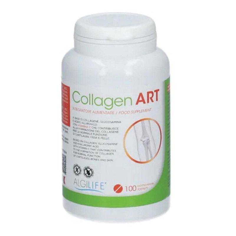 Algilife Collagenart Integratore Alimentare al Collagene per Articolazioni, Ossa e Cartilagini &ndash; Confezione da 100 Compresse