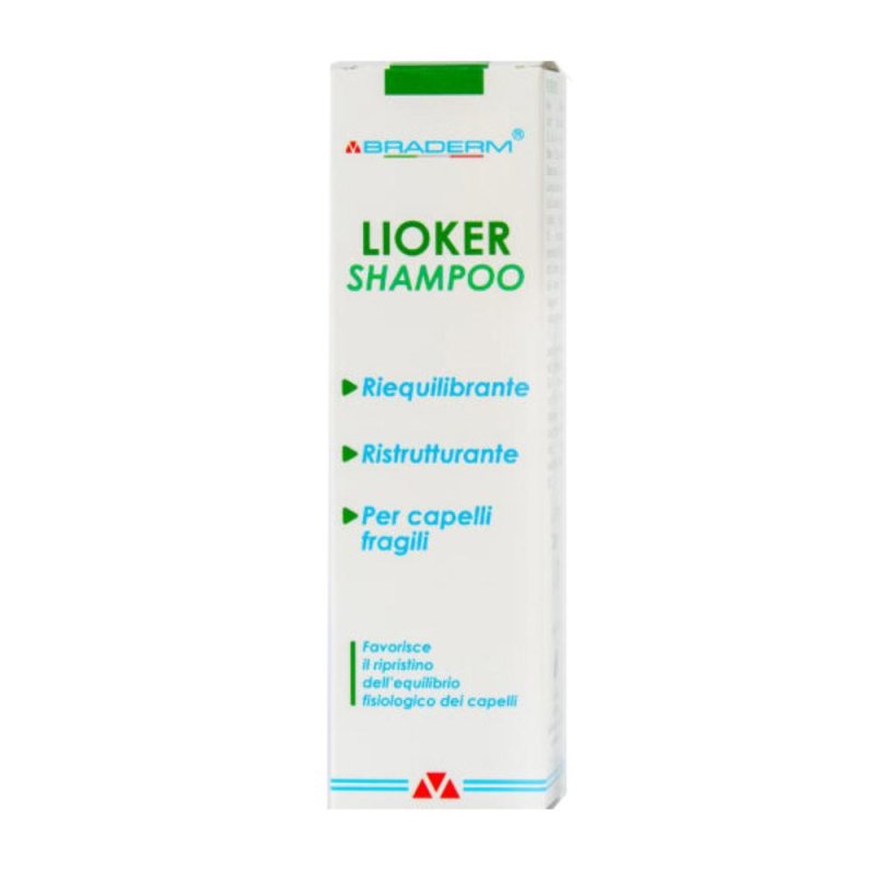 Braderm Lioker Shampoo 200 Ml Braderm Lioker Shampoo 200 Ml
