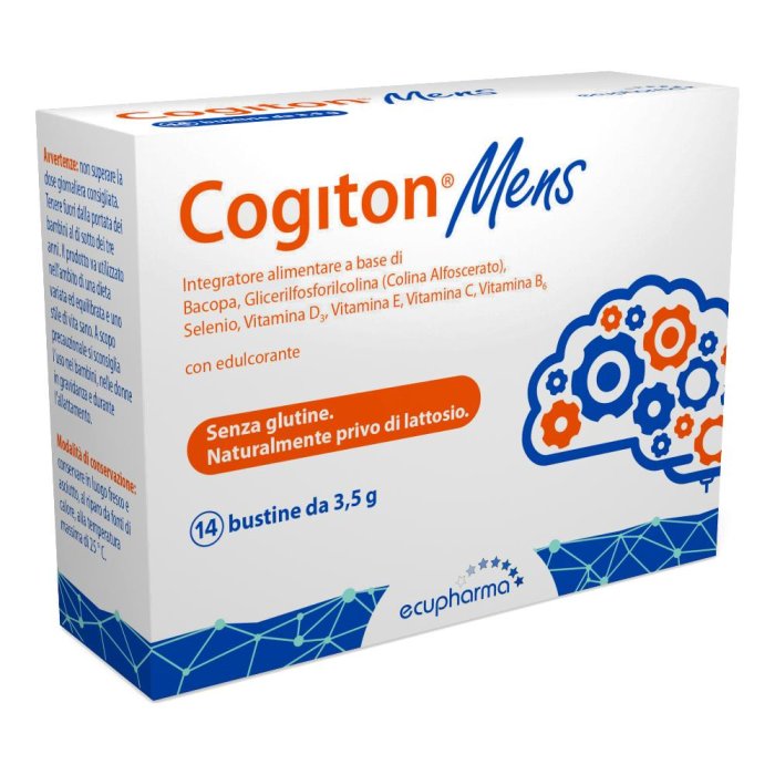 Ecupharma Cogiton Mens Integratore Funzione Cognitiva e Psicologica 14 Bustine Ecupharma Cogiton Mens Integratore Funzione Cognitiva e Psicologica 14 Bustine