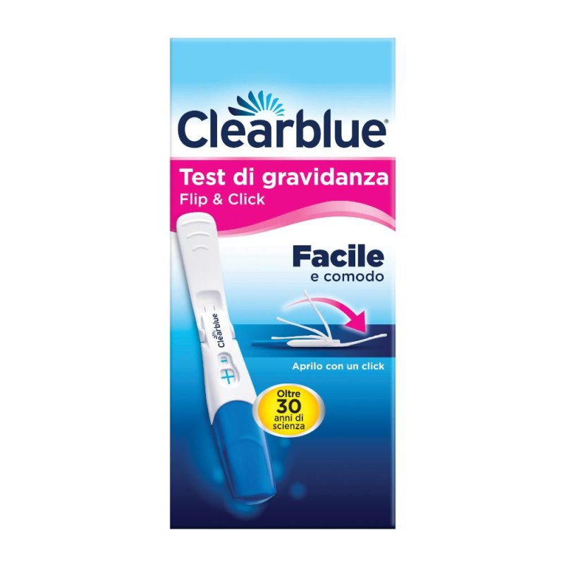 Procter & Gamble Test Di Gravidanza Clearblue Flip & Click Procter & Gamble Test Di Gravidanza Clearblue Flip & Click