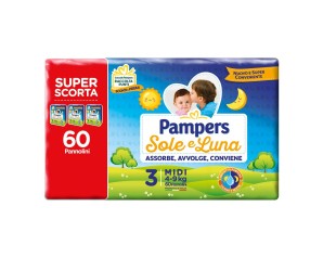 PAMPERS SOLE&LU TRIO MID 60 0071