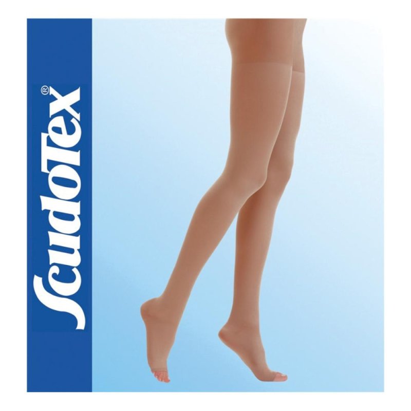Scudotex collant a compressione graduata K1 unisex beige taglia 3, calze contenitive elastiche per circolazione gambe stanche, the best supporto riposante Scudotex collant a compressione graduata K1 unisex beige taglia 3, calze contenitive elastiche per circolazione gambe stanche, the best supporto riposante