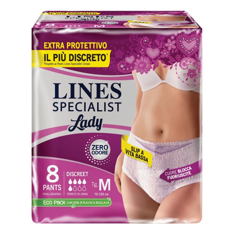 LINES SPEC.Pants Discr.M 8pz LINES SPEC.Pants Discr.M 8pz