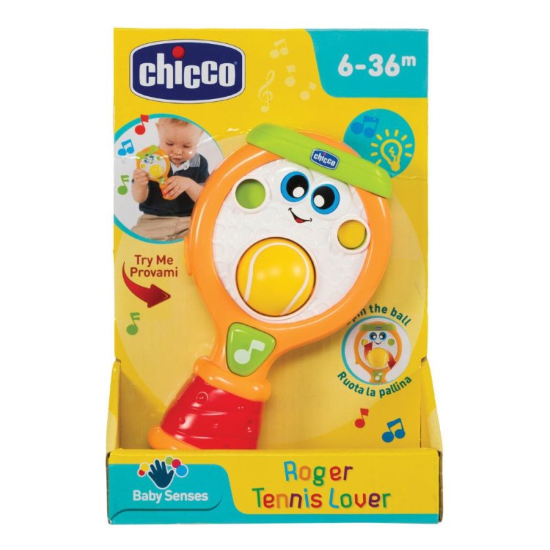 Chicco (artsana) Chicco Gioco Roger Passione Tennis 6 - 36 mesi Chicco (artsana) Chicco Gioco Roger Passione Tennis 6 - 36 mesi
