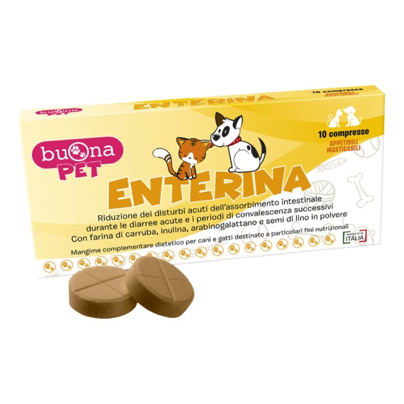 Steve Jones Buonapet Enterina 10 Compresse