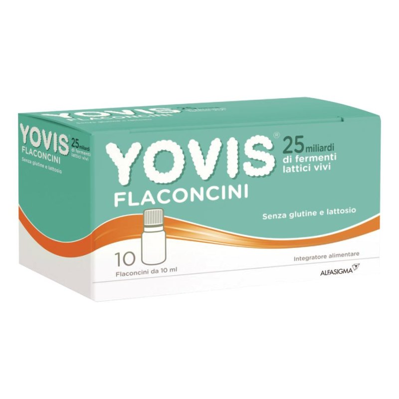 Yovis Integratore Alimentare 10 Flaconcini Da 10 Ml Yovis Integratore Alimentare 10 Flaconcini Da 10 Ml