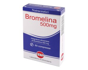 Bromelina 500 mg - Integratore Vegetale per il Benessere Digestivo e Circolatorio 60 compresse