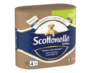 Scottonelle Maxi Carta Igienica Soffice E Trapuntata 4 Rotoli