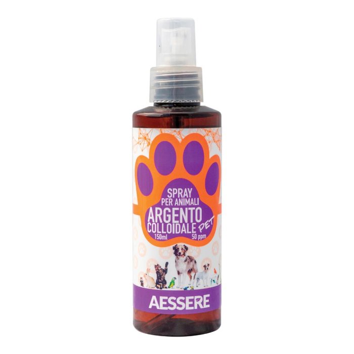 Argento colloidale 50 ppm spray per animali domestici cani e gatti &ndash; soluzione naturale ad alta purezza