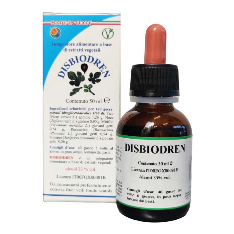 Herboplanet Disbiodren Gocce 50 Ml