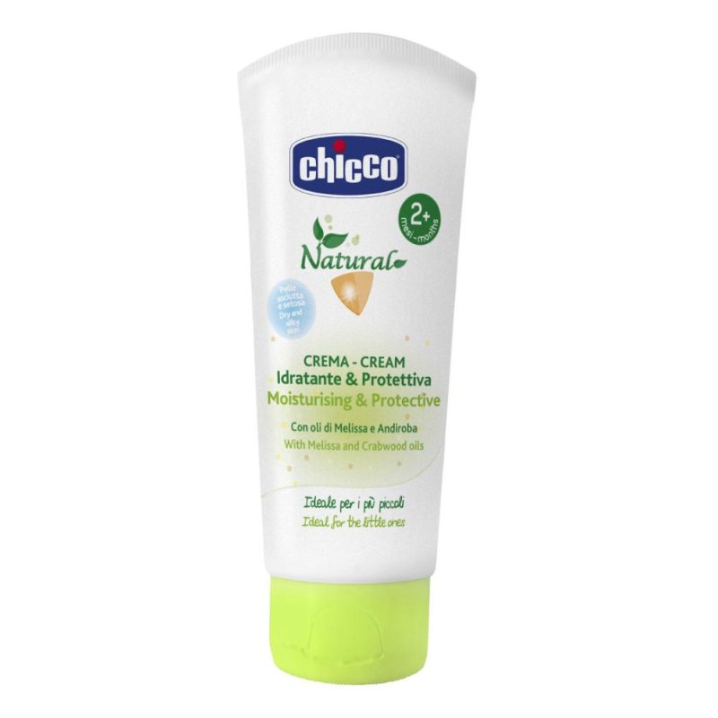 Chicco Zanza Natural Crema Idratante & Protettiva 100 ml Chicco Zanza Natural Crema Idratante & Protettiva 100 ml