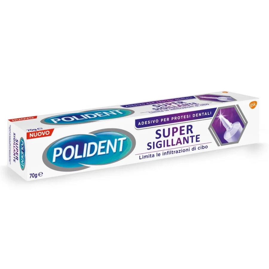 Polident Super Sigillante Adesivo Protesi Dentale 40 G