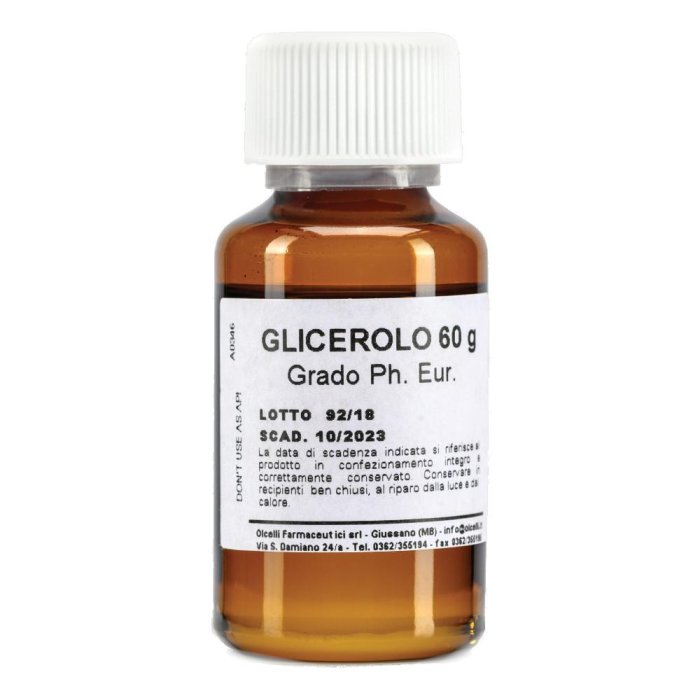 Glicerolo Ph Eur 60 g - glicerina pura uso farmaceutico Glicerolo Ph Eur 60 g - glicerina pura uso farmaceutico