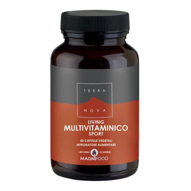Terranova Complesso Multivit Sport 50 Capsule &ndash; Integratore Multivitaminico Multivit per Sportivi