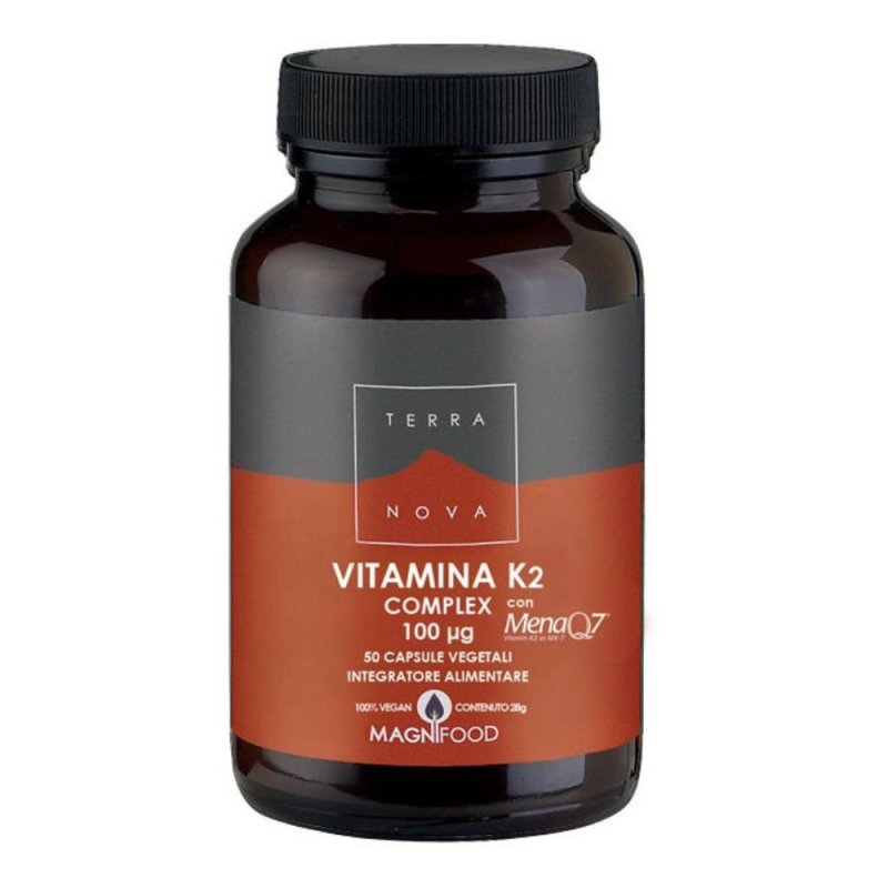 Terranova Vitamine - Vitamina K2 Complex Integratore 50 Capsule
