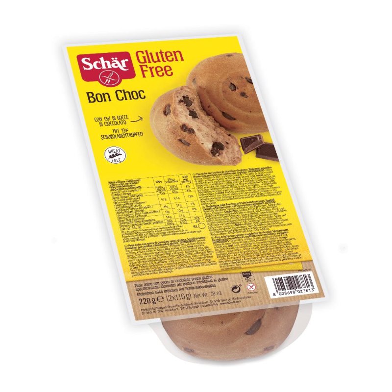 Schar Bon Choc Senza Glutine 220g Schar Bon Choc Senza Glutine 220g