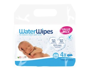 Waterwipes BIO Baby Salviette Detergenti per Neonati 10 Pezzi