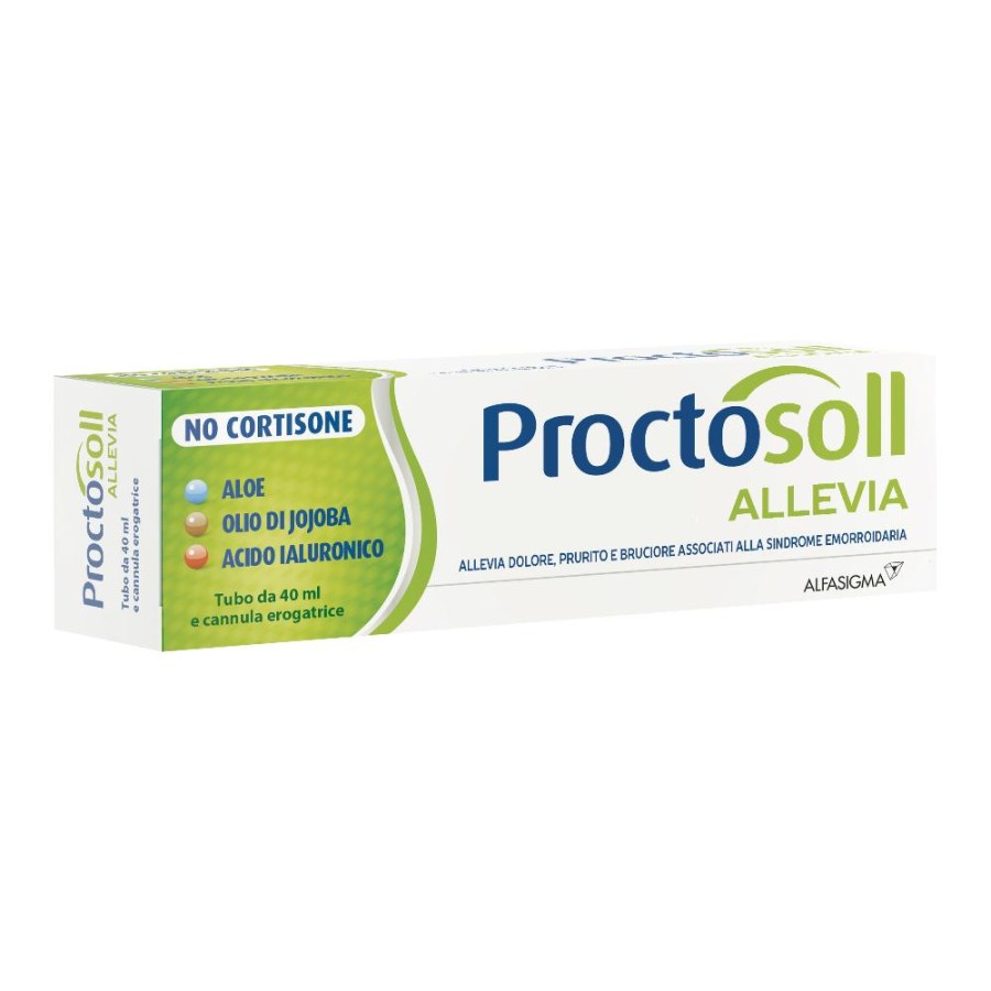 Proctosoll Allevia Gel anale per le emorroidi 40 ml