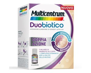 Multicentrum Duobiotico Integratore Alimentare 16 Flaconcini 