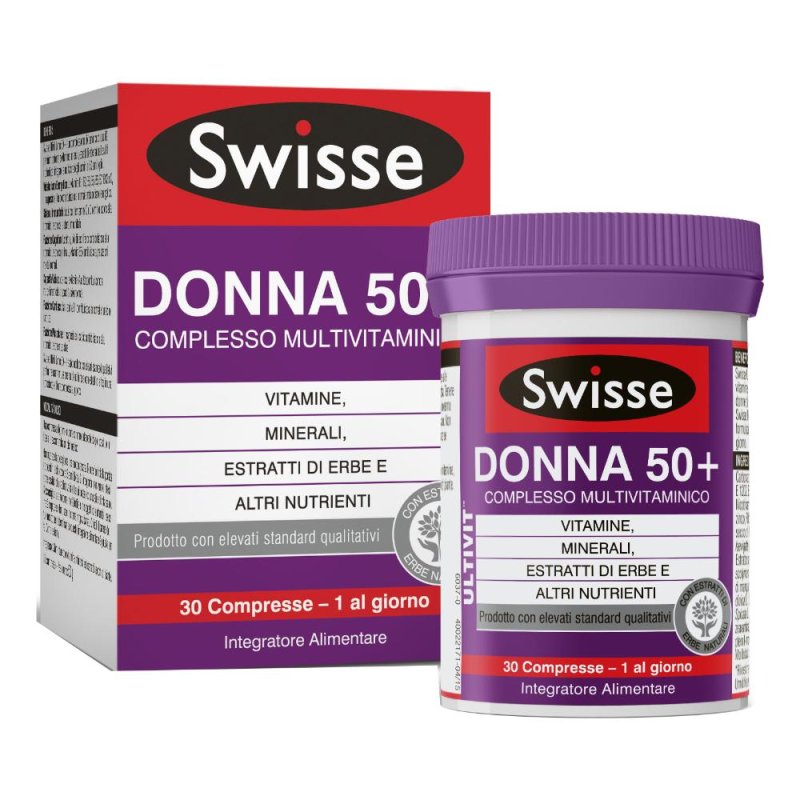 Health And Happines (h&h) It. Swisse Multivitaminico Donna50+ 30 Compresse Health And Happines (h&h) It. Swisse Multivitaminico Donna50+ 30 Compresse
