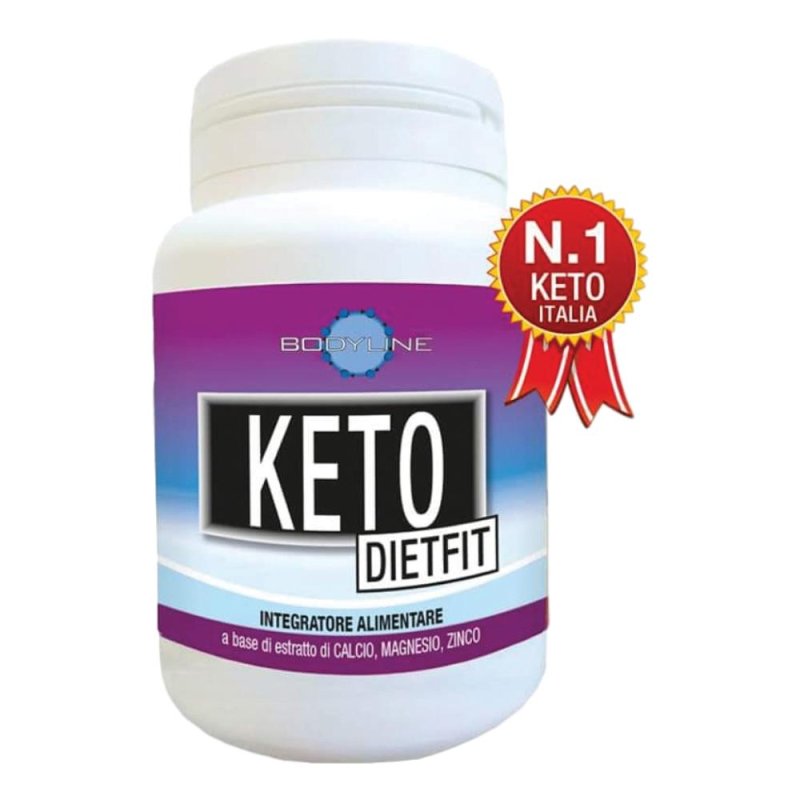 Keto Diet Fit 60 Capsule - Integratore con Calcio Magnesio Zinco e Vitamina B6 per Metabolismo Energetico