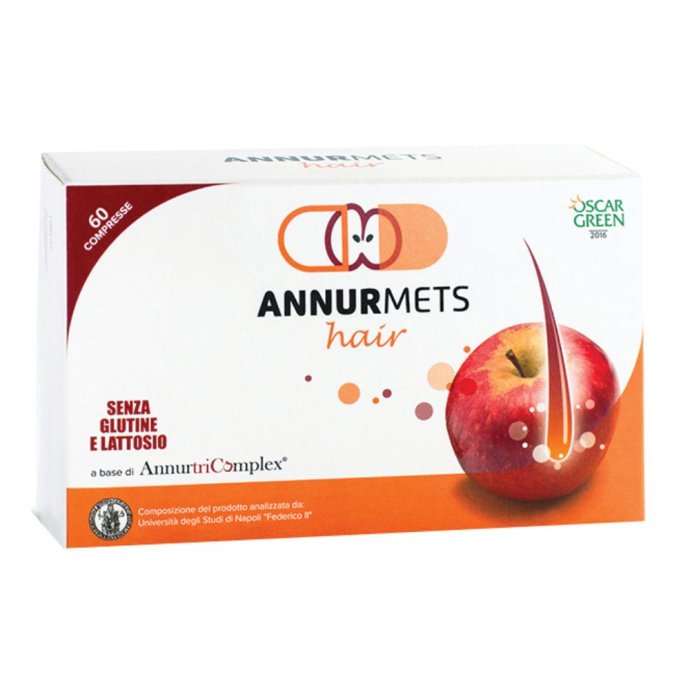 AnnurMets Hair 60 compresse integratore tricologico anticaduta capelli - Ngn Healthcare AnnurMets Hair 60 compresse integratore tricologico anticaduta capelli - Ngn Healthcare