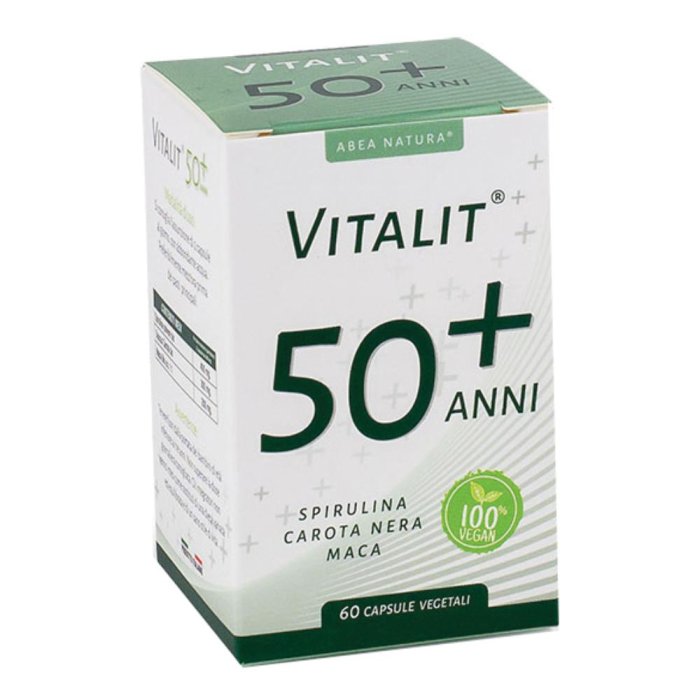 Abea Natura Vitalit 50 + Anni Integratore Alimentare, 60 capsule Abea Natura Vitalit 50 + Anni Integratore Alimentare, 60 capsule