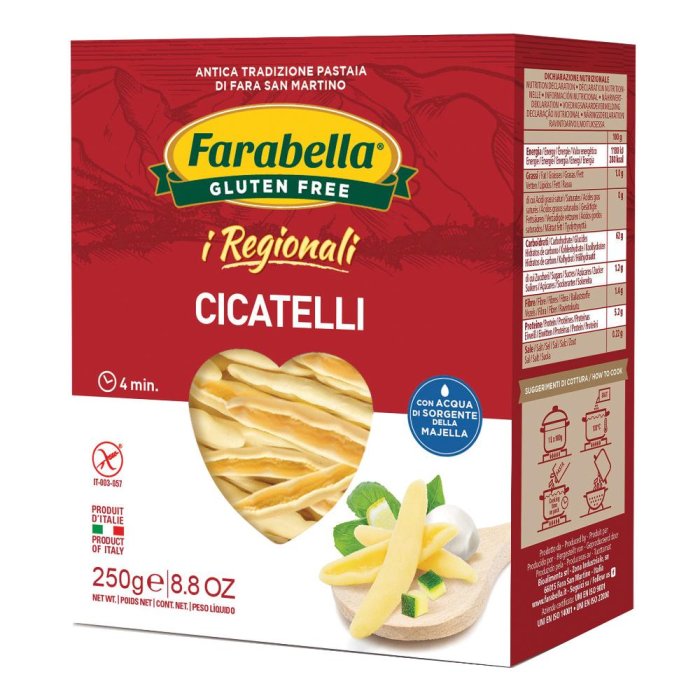 Bioalimenta Farabella Cicatelli I Regionali 250 G Bioalimenta Farabella Cicatelli I Regionali 250 G