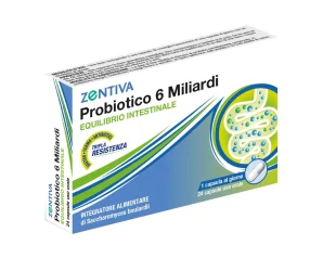 Zentiva Probiotico 6 Miliardi 24 Capsule Vegetali