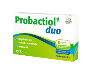 Metagenics Probactiol Duo New Integratore per il benessere intestinale 15 Capsule