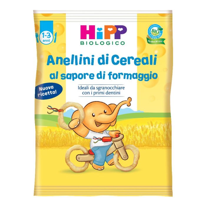 Hipp Anellini Cereali 25 g Hipp Anellini Cereali 25 g