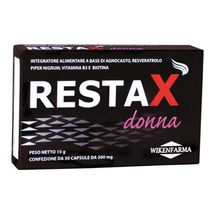 Restax Donna Fortificante dei capelli 30 capsule Restax Donna Fortificante dei capelli 30 capsule